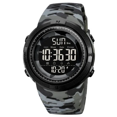 Чоловічий годинник Skmei 2070CMGY Camo Grey