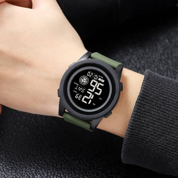 Мужские часы Skmei 2082AGBK Army Green Black фото 4