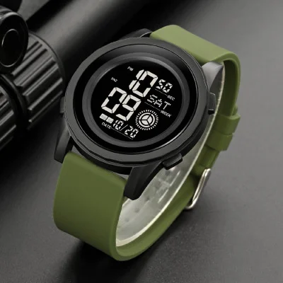 Чоловічий годинник Skmei 2082AGBK Army Green Black