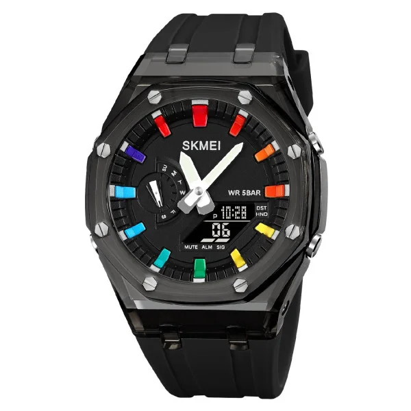 Наручные часы Skmei 2100BKBK Black-Black фото 1