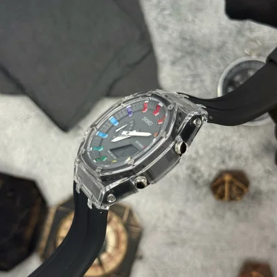 Чоловічий годинник Skmei 2100BKGY Black-Grey