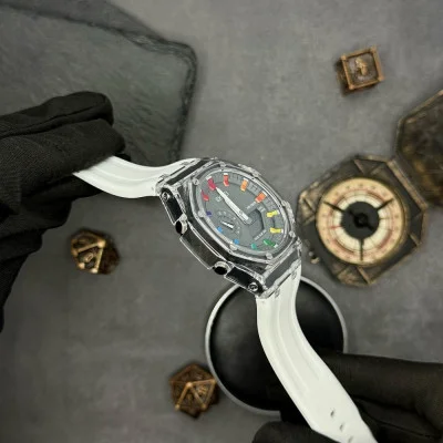 Наручний годинник Skmei 2100WTGY White-Grey