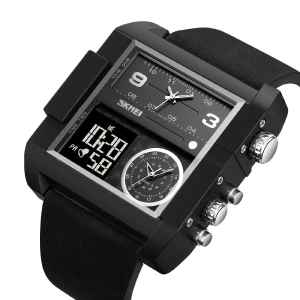 Мужские часы Skmei 2020BKBK Black-Black фото 3