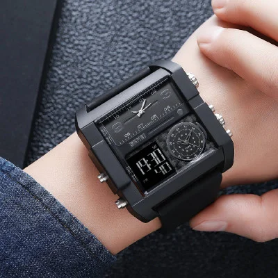 Чоловічий годинник Skmei 2020BKBK Black-Black
