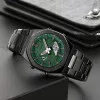 Чоловічий годинник Skmei 1816BKGNWT Black-Green-White фото 5