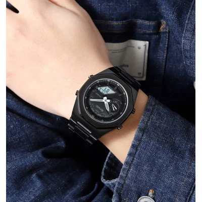 Чоловічий годинник Skmei 1816BKBKWT Black-Black-White