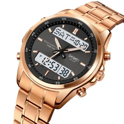 Чоловічий годинник Skmei 2049RGWT Rose Gold-White
