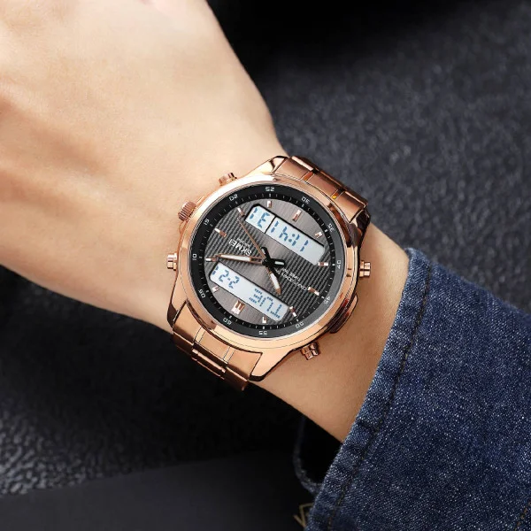 Мужские часы Skmei 2049RGWT Rose Gold-White фото 4