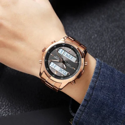 Чоловічий годинник Skmei 2049RGWT Rose Gold-White
