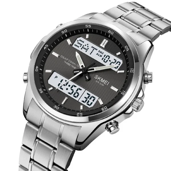 Мужские часы Skmei 2049SIWT Silver-White фото 3