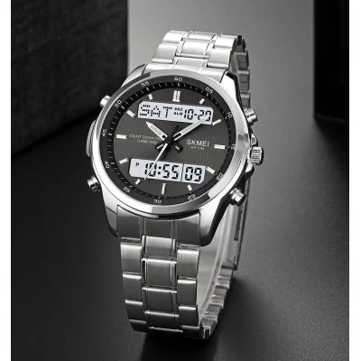 Чоловічий годинник Skmei 2049SIWT Silver-White
