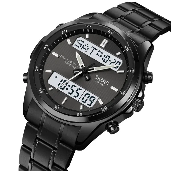 Мужские часы Skmei 2049BKWT Black-White фото 3