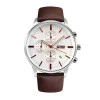 Чоловічий годинник Skmei 9103WTBN White-Brown фото 2
