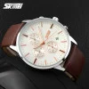 Чоловічий годинник Skmei 9103WTBN White-Brown фото 5