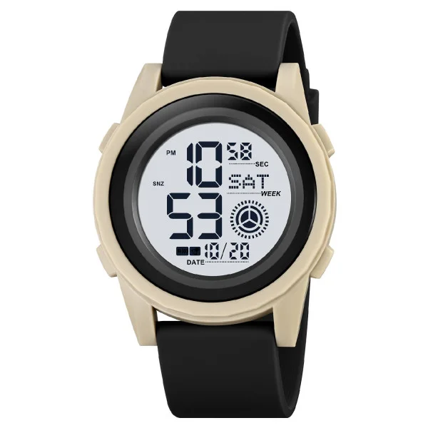 Мужские часы Skmei 2082KHWT Khaki-White фото 1