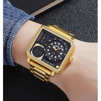 Чоловічий годинник Skmei 2025GD Gold