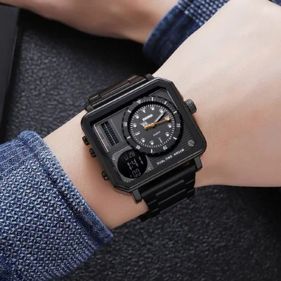 Чоловічий годинник Skmei 2025BK Black