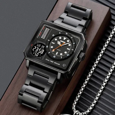 Чоловічий годинник Skmei 2025BK Black