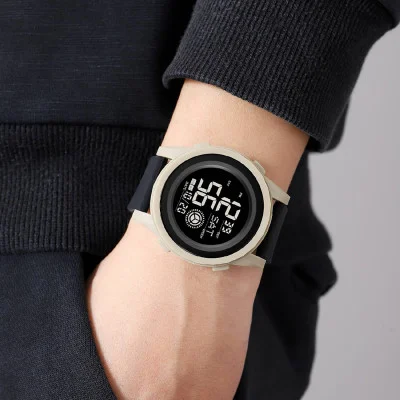 Мужские часы Skmei 2082KHBK Khaki-Black