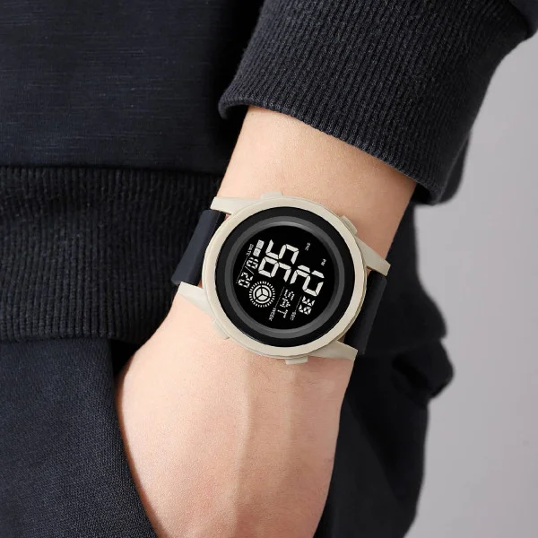 Мужские часы Skmei 2082KHBK Khaki-Black фото 3