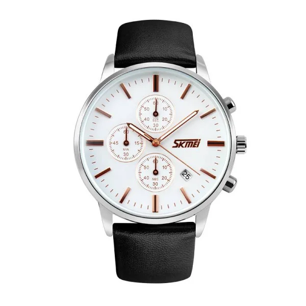 Мужские часы Skmei 9103WTBK White-Black фото 1