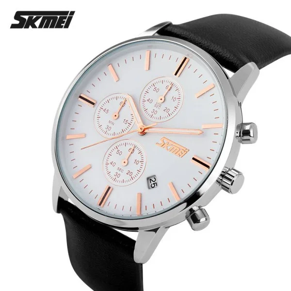 Мужские часы Skmei 9103WTBK White-Black фото 4