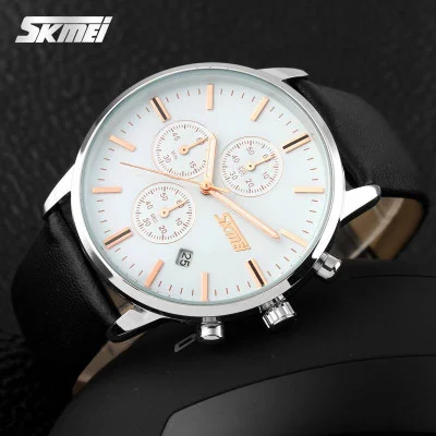 Мужские часы Skmei 9103WTBK White-Black
