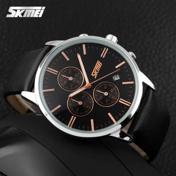 Мужские часы Skmei 9103BKBK Black-Black фото 5