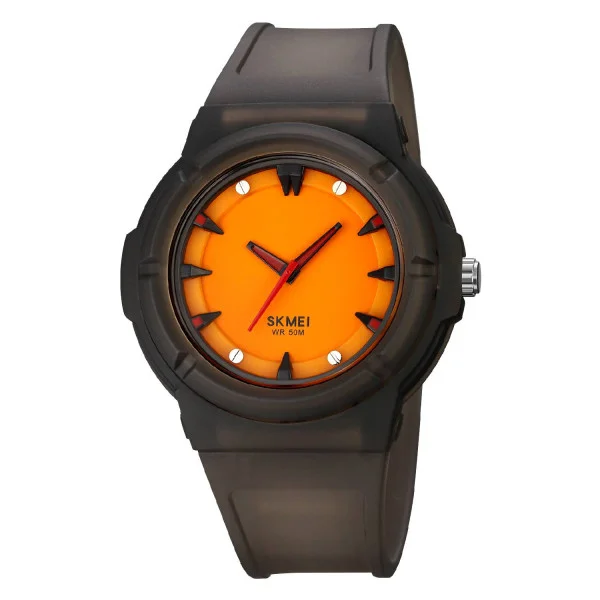Жіночий годинник Skmei 2011BKOG Black-Orange фото 1
