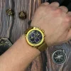 Чоловічий годинник Skmei 2051GDBN Gold-Brown фото 3