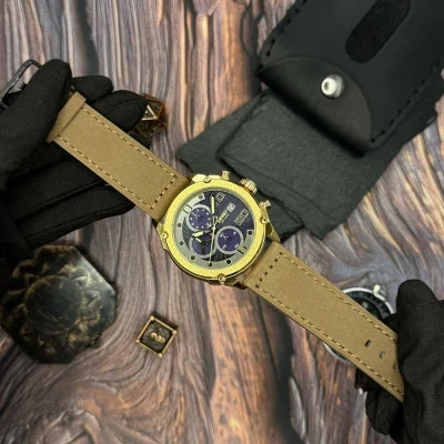 Чоловічий годинник Skmei 2051GDBN Gold-Brown