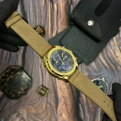 Чоловічий годинник Skmei 2051GDBN Gold-Brown