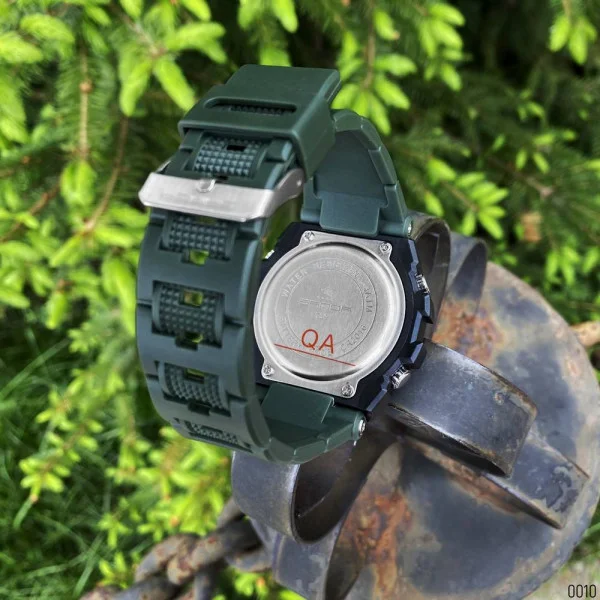Чоловічий годинник Sanda 739 Green-Black фото 12