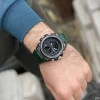 Чоловічий годинник Sanda 739 Green-Black фото 10