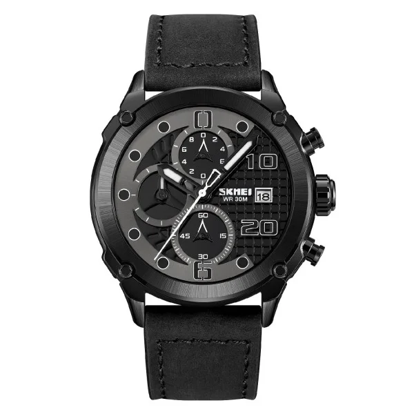 Чоловічий годинник Skmei 2051BKBK Black-Black фото 1