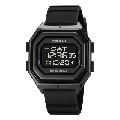 Мужские часы Skmei 1875PBK All Black Silicone