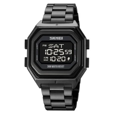 Чоловічий годинник Skmei 1875SBK All Black Steel