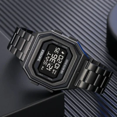 Чоловічий годинник Skmei 1875SBK All Black Steel