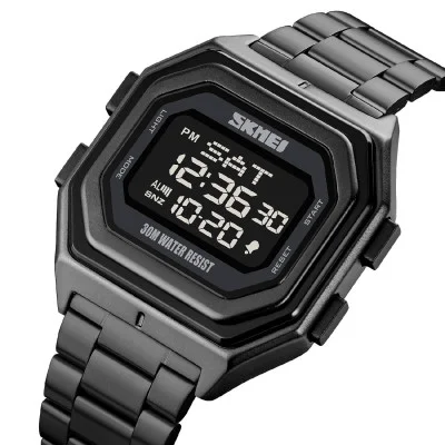 Мужские часы Skmei 1875SBK All Black Steel
