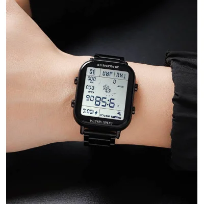 Чоловічий годинник Skmei 1888BK All Black
