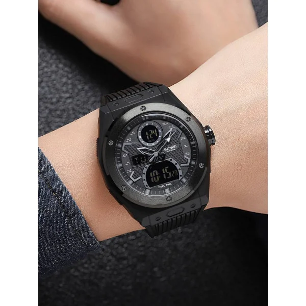 Чоловічий годинник Skmei 2013BKBK Black-Black фото 4