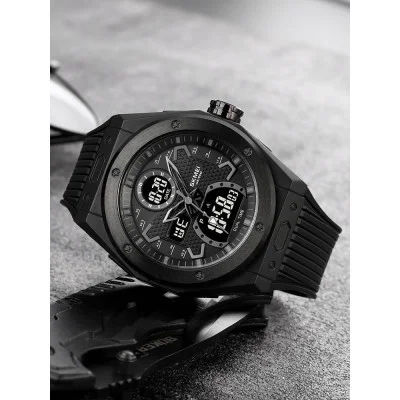 Чоловічий годинник Skmei 2013BKBK Black-Black