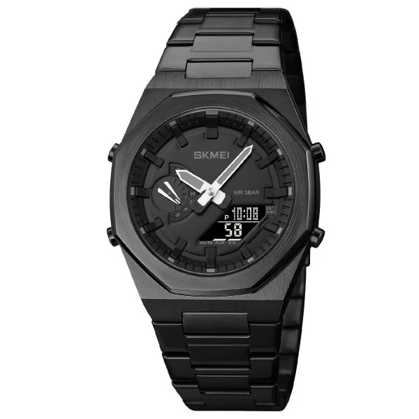 Мужские часы Skmei 1816BKBKBK All Black фото 1