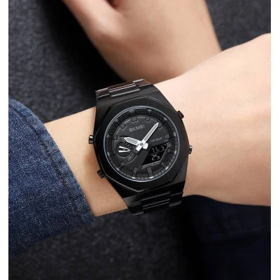 Чоловічий годинник Skmei 1816BKBKBK All Black