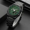 Мужские часы Skmei 1816BKGNBK Black Green-Black фото 5