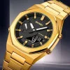 Чоловічий годинник Skmei 1816GDWT Gold-White фото 3