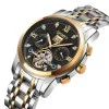 Жіночий годинник Skmei M029TGDBK Gold-Silver-Black фото 3