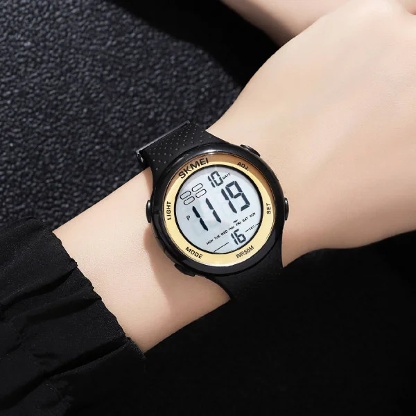 Мужские часы Skmei 1856BKGD Black-Gold фото 4