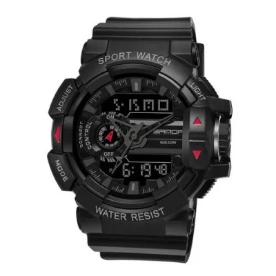 Чоловічий годинник Sanda 599 All Black