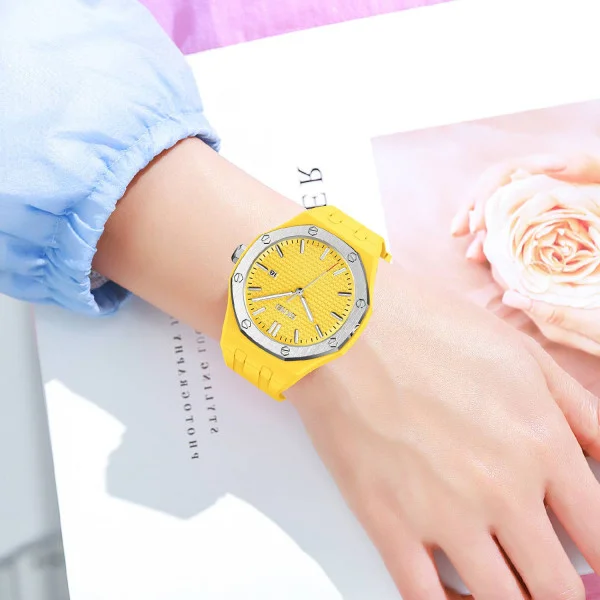 Жіночий годинник Skmei 9299YL Yellow фото 4